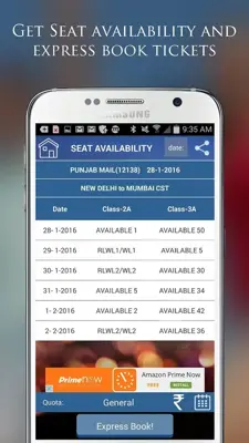 IndianRailway IRCTC android App screenshot 3