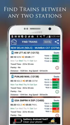 IndianRailway IRCTC android App screenshot 4